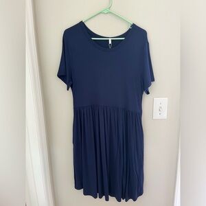 Navy Blue Dress